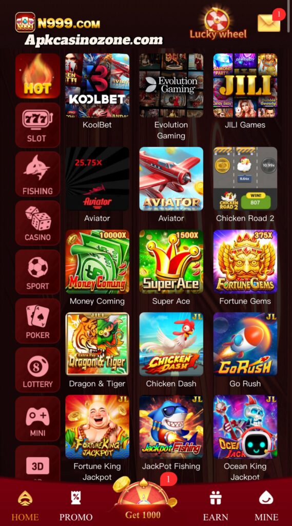 N999 Game apk images free download