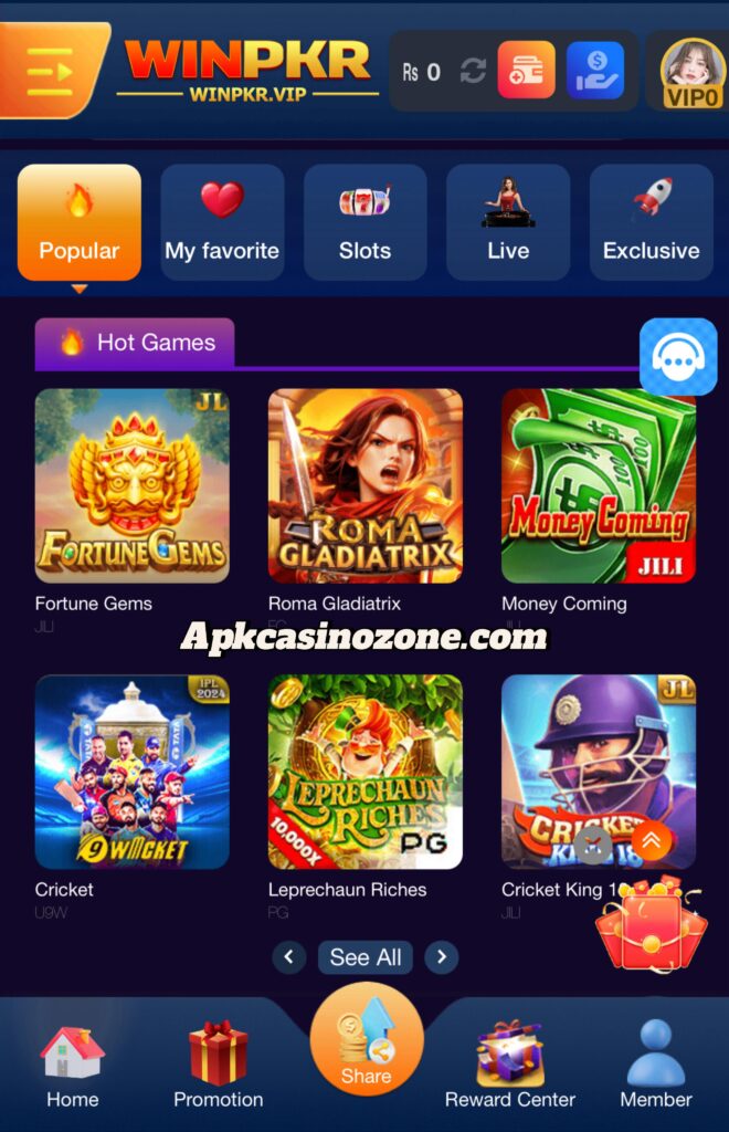 WINPKR Game APK Download images free