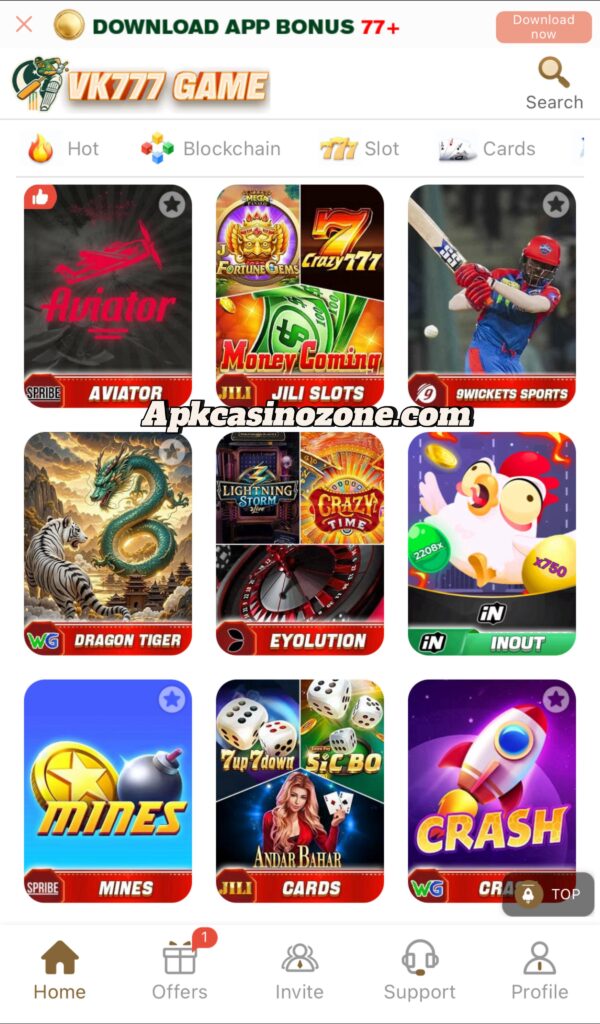 VK777 Game Download A Trusted New Earning App in Pakistan
