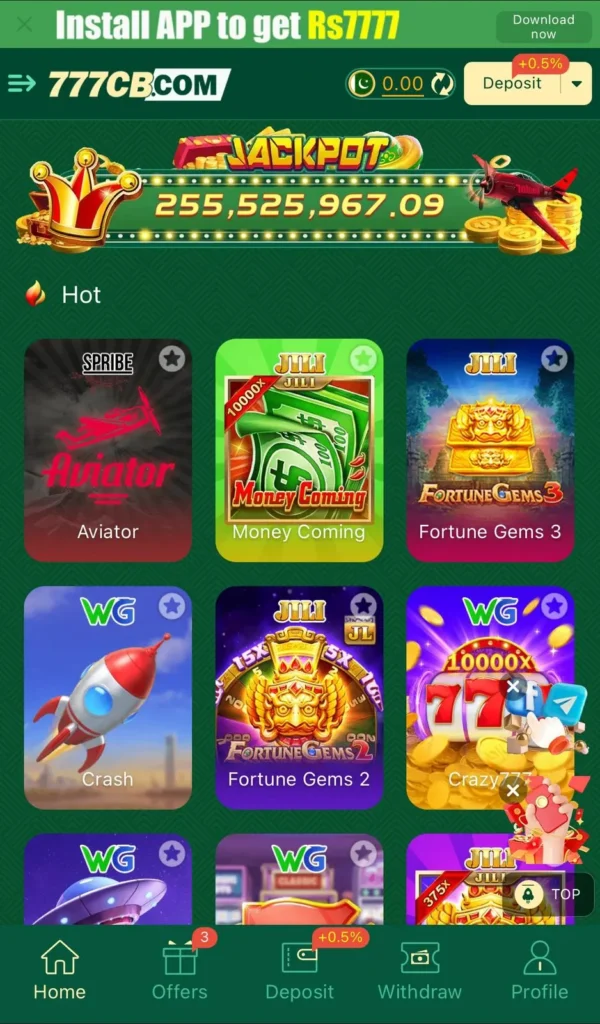 777CB Game – Real Earning App in Pakistan