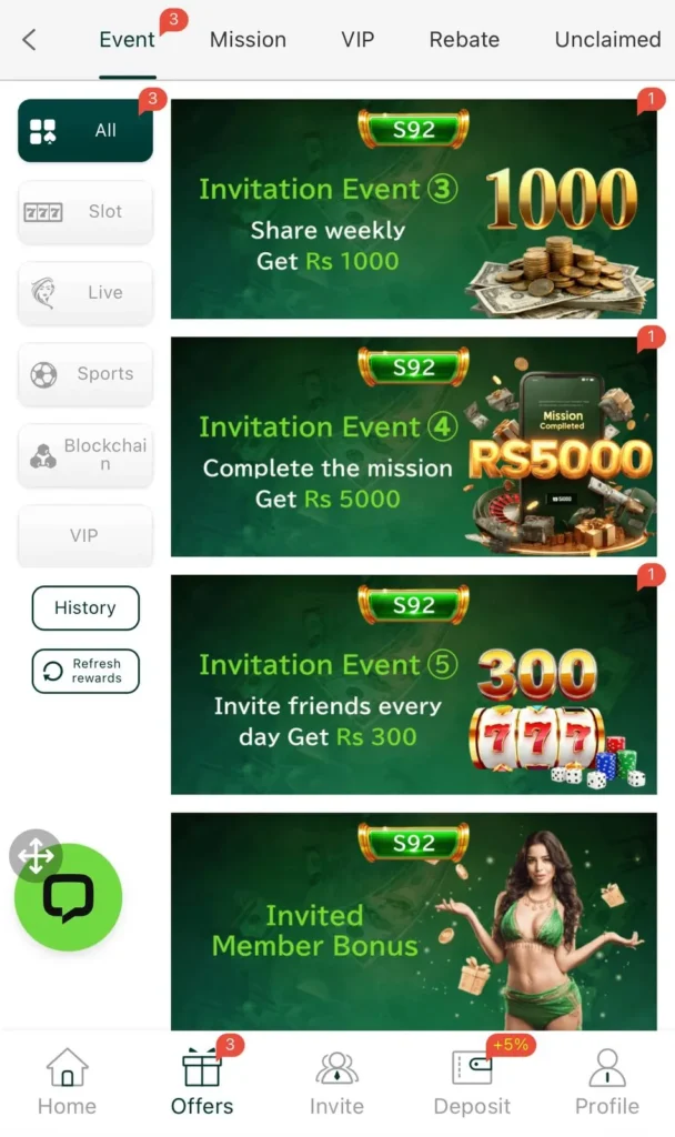 S92bet Game: New Earning App 2025