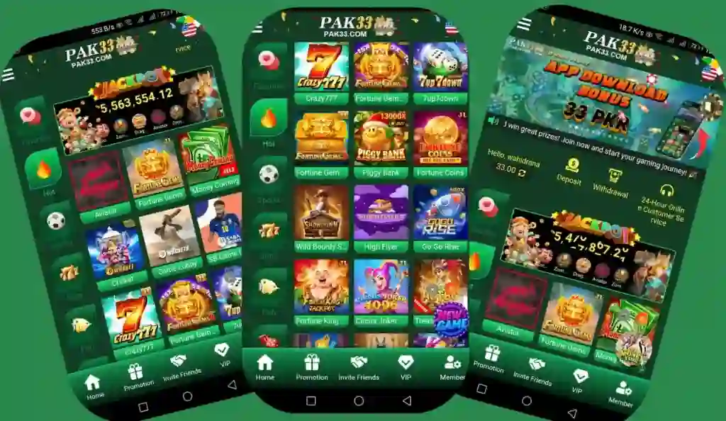 PAK33 Game download new earning app for free