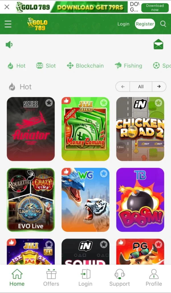 GOLO789 Game Download APK for free