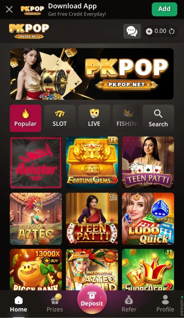 PKPOP Game Download for free 2025