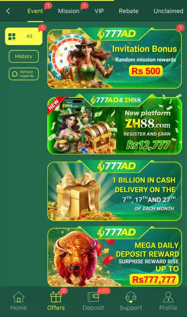 777AD Game Download free for android in Pakistan