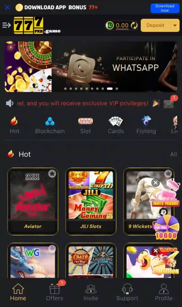 777PKR Game Download free in Pakistan